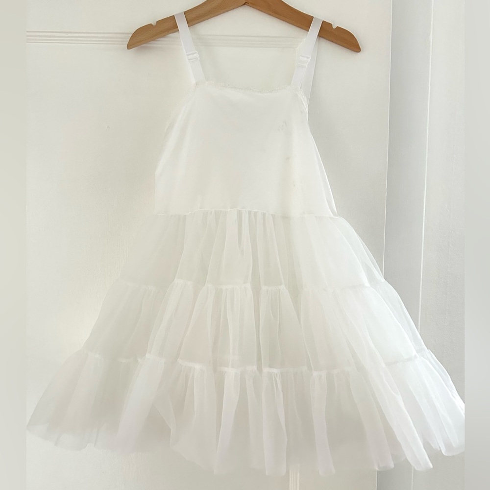 White Full Slip